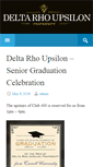 Mobile Screenshot of deltarhoupsilon.org